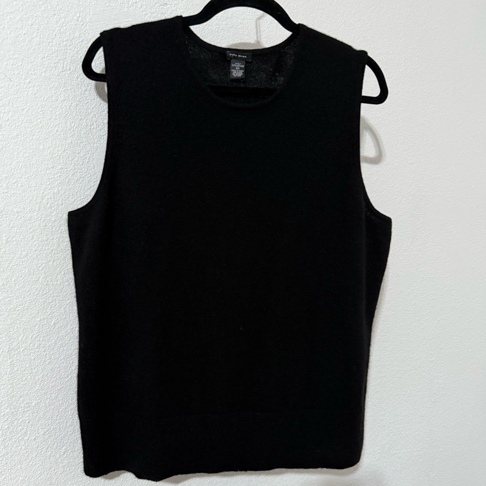 Only Mine women’s Black Crewneck Sweater - Picture 2 of 5